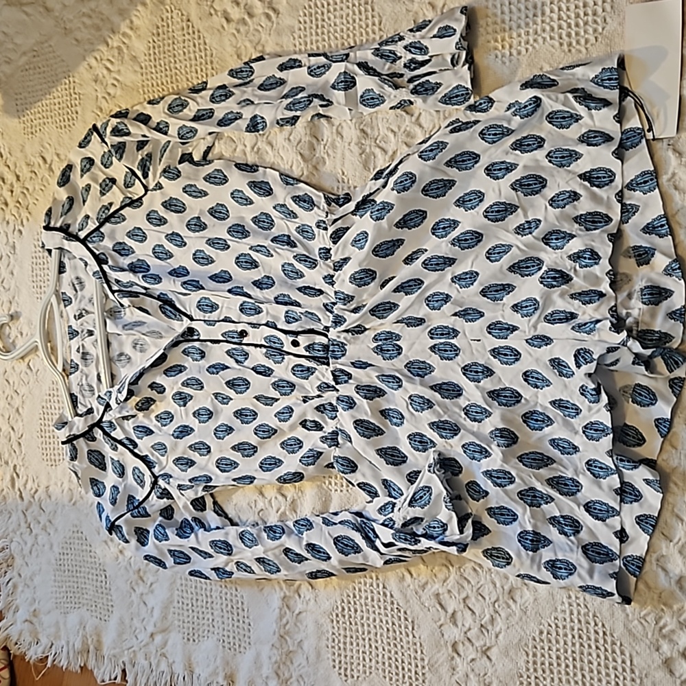 Chinstudio long sleeve short jumper
